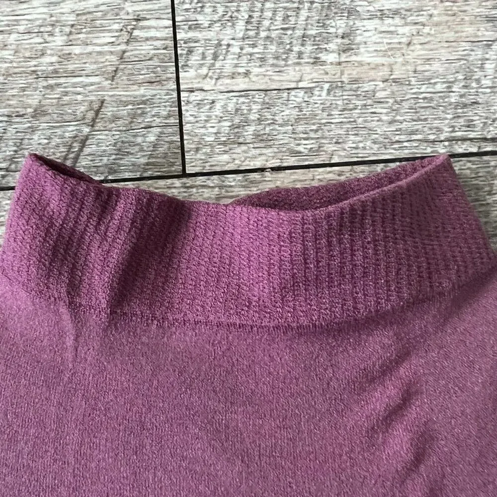 J. Crew Mulberry Plum Stretchy Opaque Tight Anklets Ankle Socks Womens NWOT
